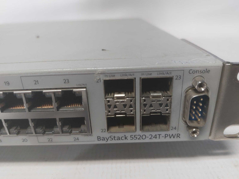 NORTEL Baystack Gigabit 48-Port Ethernet PoE Switch - 5520-48T-PWR Q