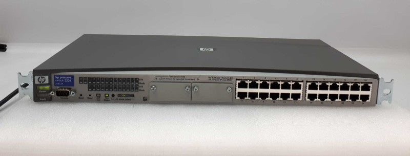 HP Procurve 2524 24-Port 10/100Mbps Network Switch - J4813A !