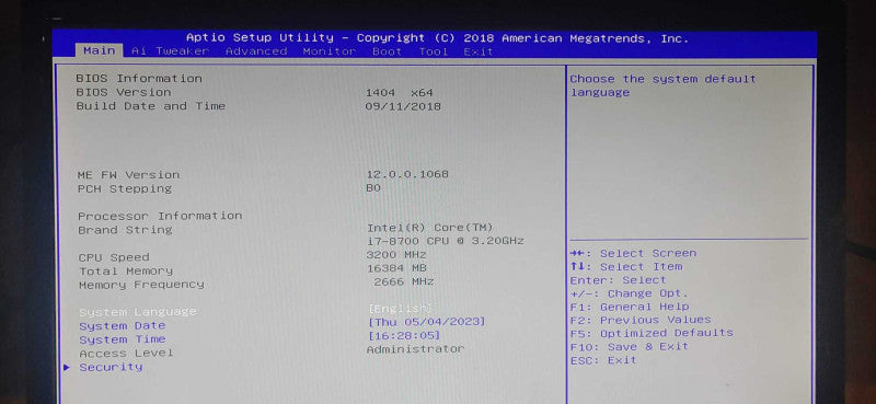 Gaming PC i7-8700 CPU 16GB DDR4 RAM GT 1030 GPU NO HDD Q@