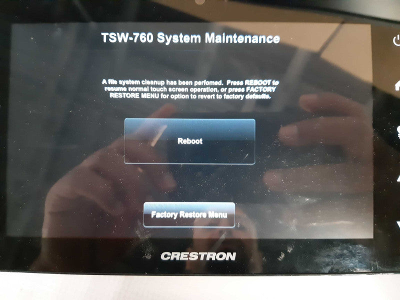 Crestron TSW-760-B-S 7\\" Touch Screen Control Panel w/ TSW-760-TTK-B-S _