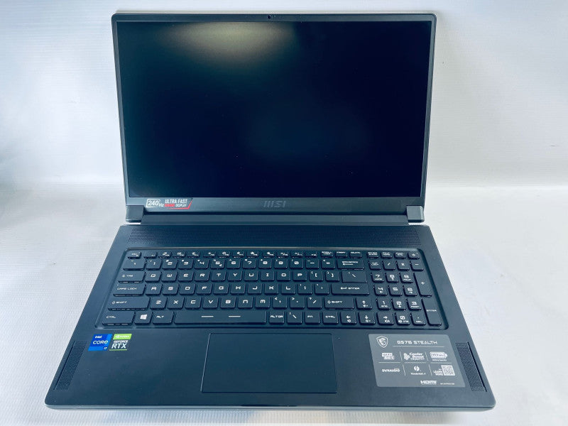 MSI GS76 Stealth Model: MS-17M1 Intel Core i7 & Nvidia RTX Graphics READ