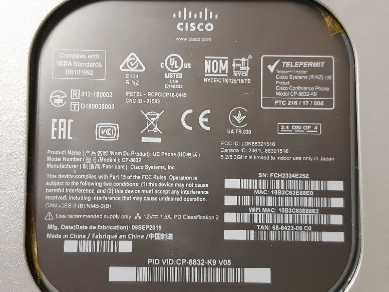 Cisco CP-8832-K9 IP Conference Phone, Read  _