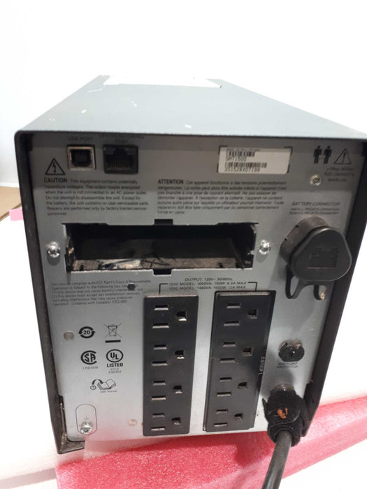 APC SMT1500  Smart- UPS, Line Interactive, 1500VA Q&