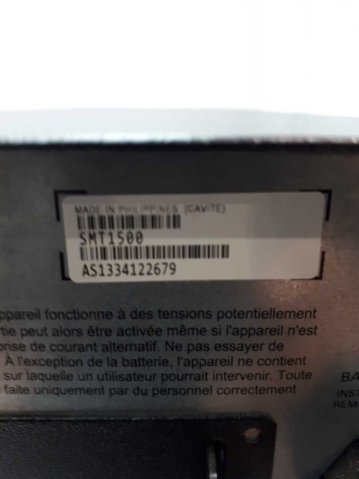 APC SMT1500  Smart- UPS, Line Interactive, 1500VA Q&