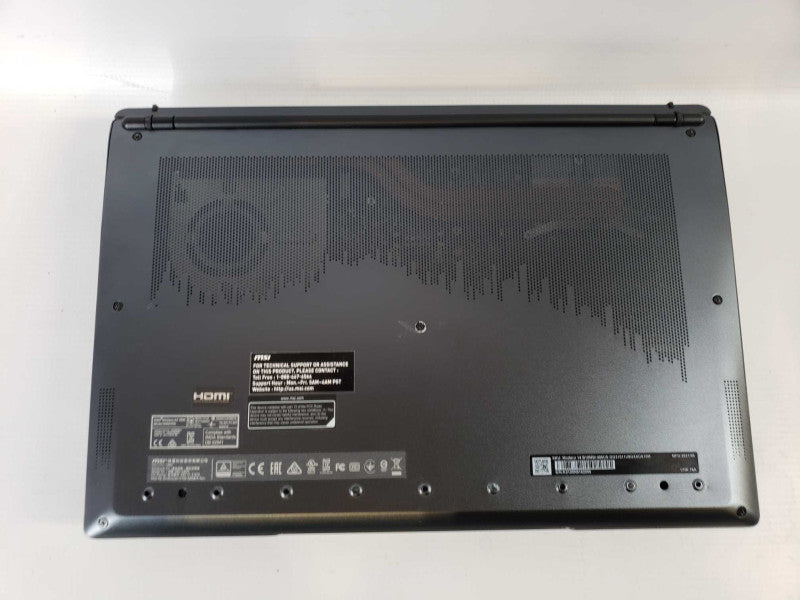 MSI MS-14D1 intel i3-10110U @ 2.10GHz / 8GB Ram / No HDD