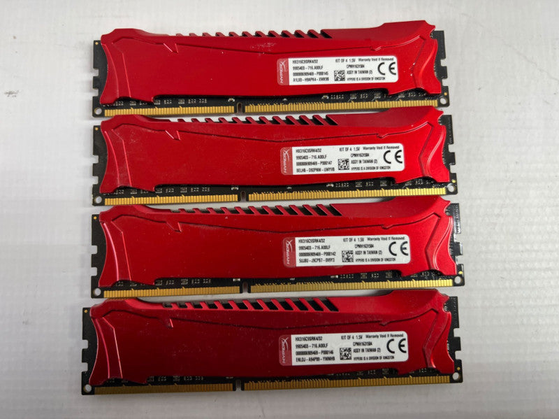 HyperX Savage Kit of 32GB DDR3 1.5V 1866MHz CL10