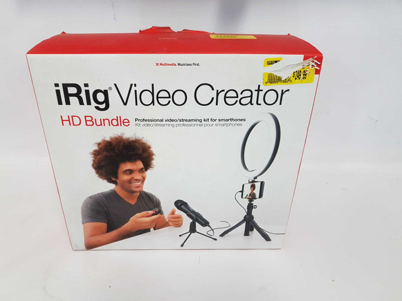 iRig Video Creater HD Bundle - Excellent Physical Condition #