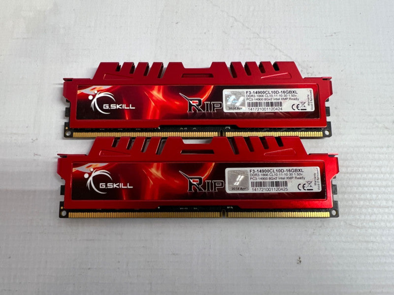 RipJaws 16GB DDR3 1.5V 1866MHz CL10