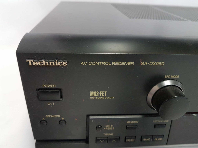 Technics AV Control Receiver SA-DX950 Receiver 5.1 Channel - READ #