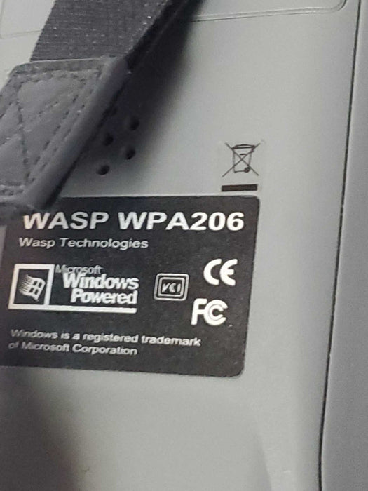 Wasp WPA206 Portable Computer/ Barcode Scanner (AS-IS) |