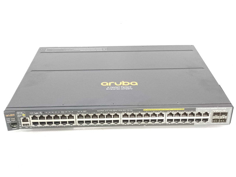 HP Aruba 2920-48G PoE+ Switch 44x 1GbE PoE+ RJ45 + 4x 1GbE Combo SFP/RJ45 J97 _