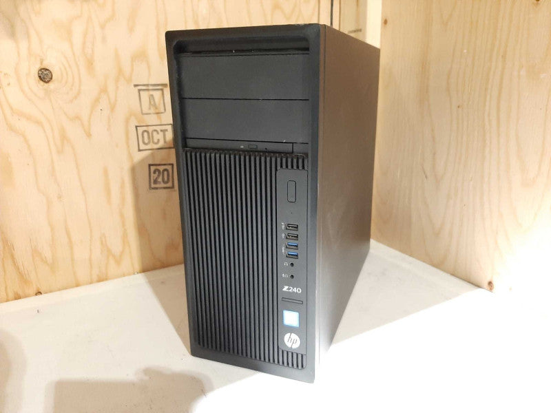 HP Z240 Tower Workstation i7-7700 24GB DDR4 No HDD $