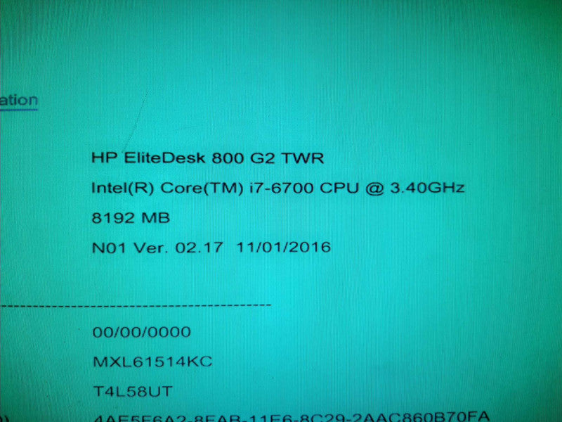 HP EliteDesk 800 G2 TWR i7-6700 8GB DDR4 No HDD Q$