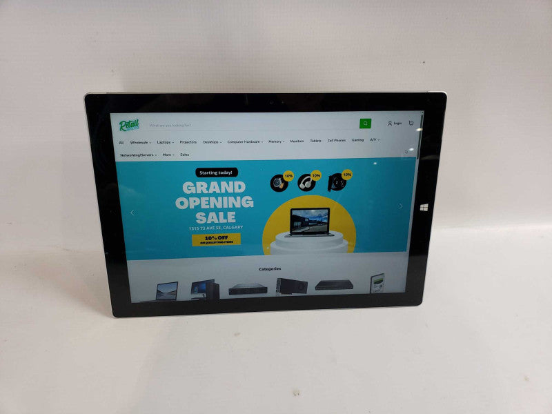 Microsoft Surface Pro 3 intel i5-4300U 1.90GHz / 8GB Ram / 256GB M.2