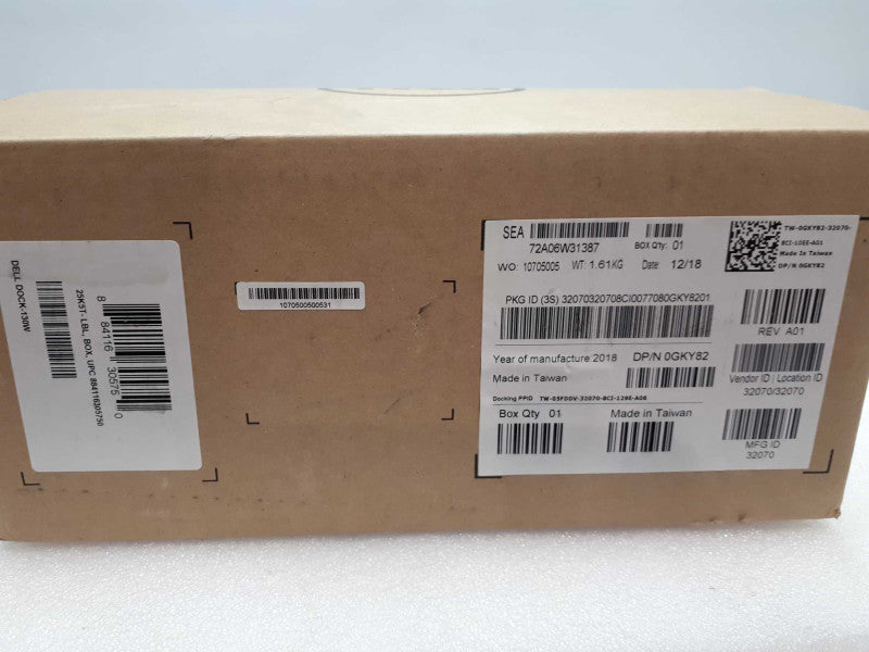Dell WD15  Dock 4K with 180W Adapter, USB-C opened box &
