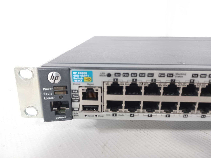 HP E3800 48G-4SFP+ J9574A PoE Gigabit Managed Switch  _