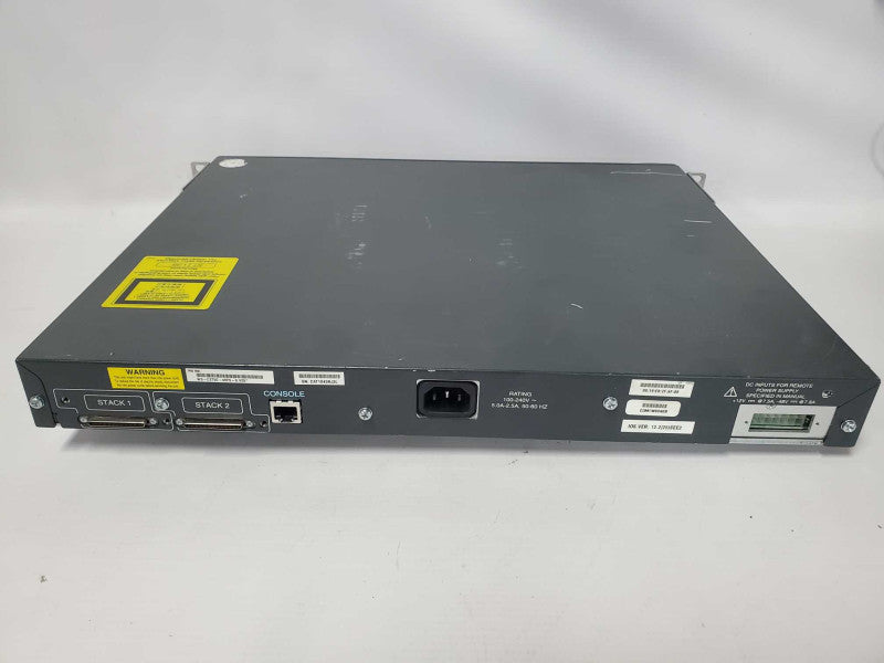 Cisco WS-C3750-48PS-S V05 48-Port Catalyst 3650 PoE Switch |