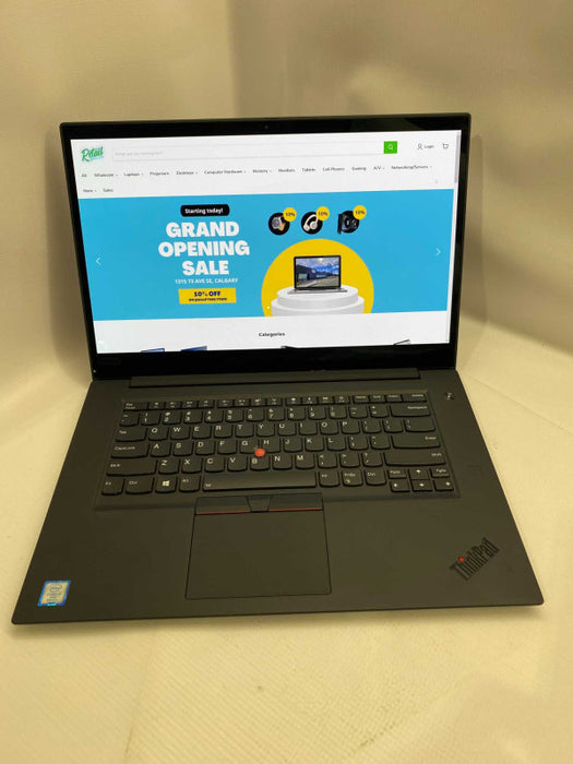 Lenovo ThinkPad X1 Extreme i7-9850H GeForce GTX1650 4GB 32 GB RAM 1TB SSD