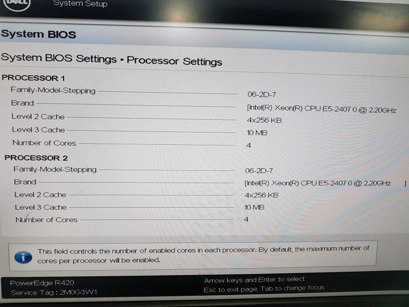 Dell Poweredge R420 2x Xeon E5-2407 @ 2.20ghz / 96gb ram / READ #