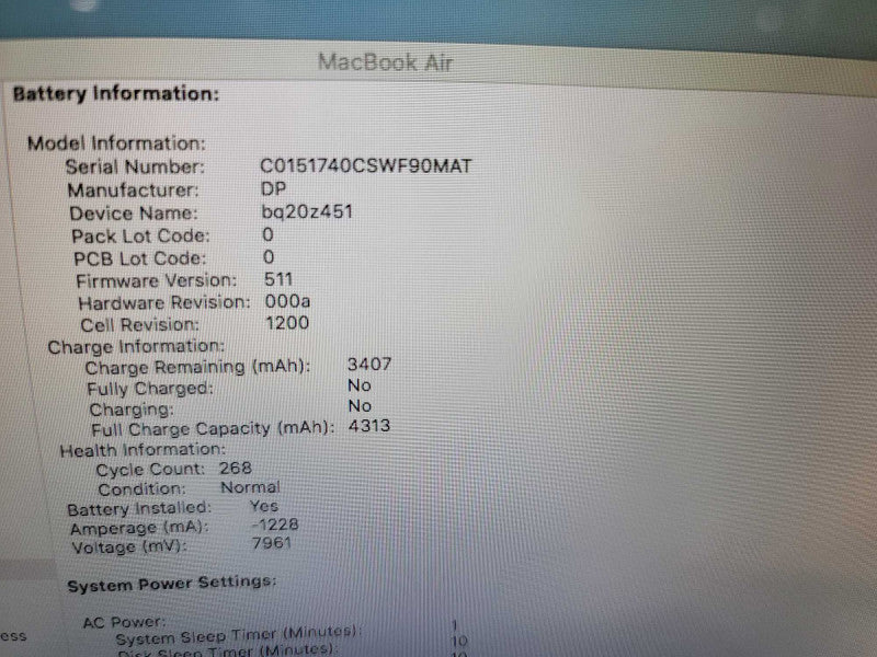 MacBook 2015 13\\" i5-5250U, 8GB DDR3, 128GB SSD  Q