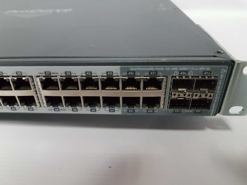 HP J9148A 48x port gigabit PoE+ Switch - Factory Reset #