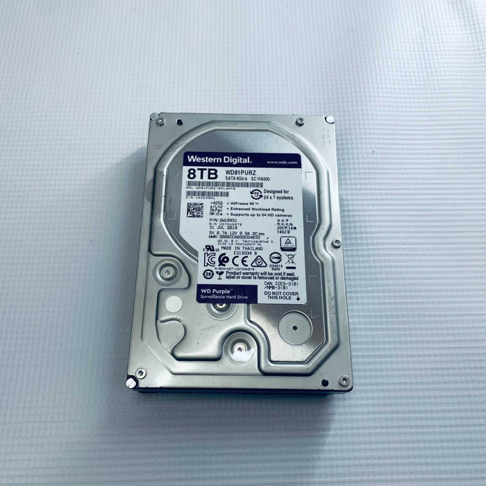 Western Digital Purple WD81PURZ 8 TB SATA III 3.5\\" Surveillance Drive