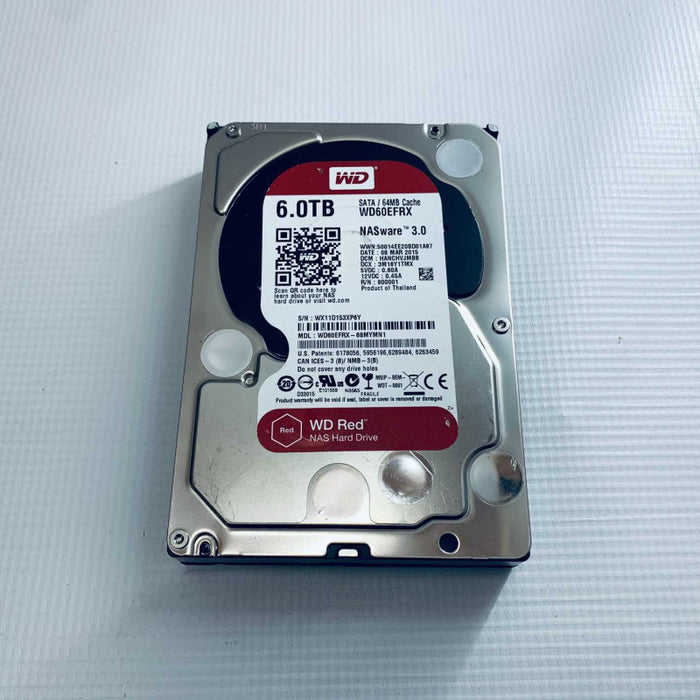 Western Digital Red NASware 3.0 6TB 5400RPM SATA 3.5\\" Hard Drive WD60EFRX