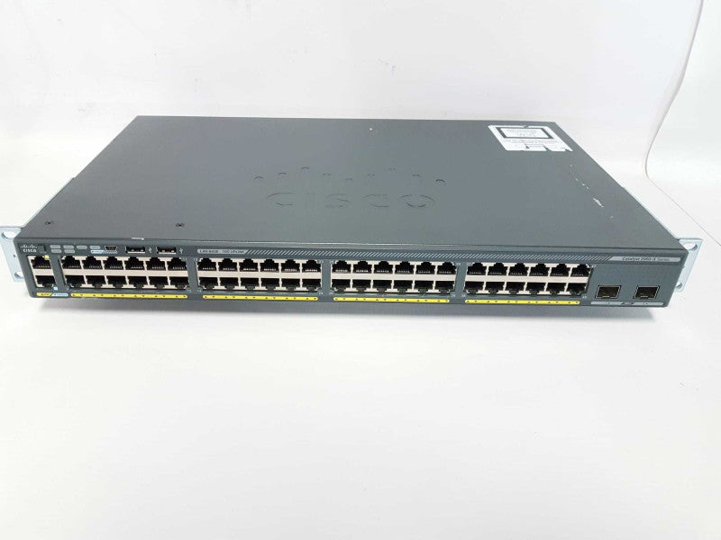 Cisco Catalyst WS-C2960X-48TD-L, 2 x 10G SFP - Stacking Module - Reset #