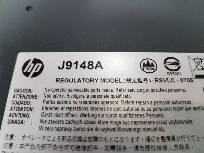 HP ProCurve 2910al-48G-PoE+ J9148A 48 Port Gigabit Ethernet Switch 4x SFP  #