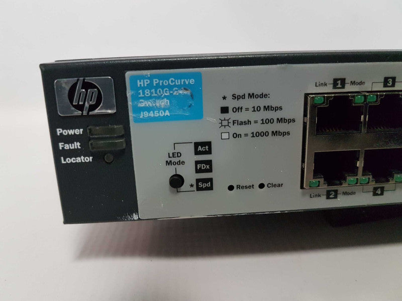 HP ProCurve 1810G-24 Switch J9450A Q