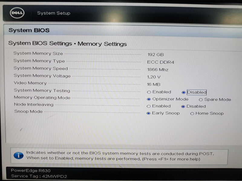dell poweredge R630 2x xeon E5-2640 V3 @ 2.60ghz / 192gb ram / H730 Mini #