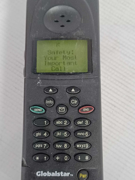 Globalstar GSP-1600 Qualcomm Satellite Phone w/ Pelican Case, Read Q_
