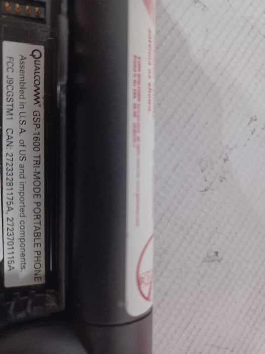 Globalstar GSP-1600 Qualcomm Satellite Phone w/ Pelican Case, Read Q_