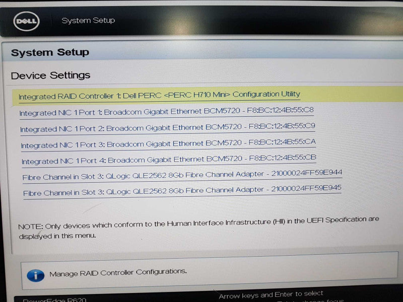 Dell Poweredge R620 2x Xeon e5-2640 V2 @ 2.00ghz / 192gb ram / H710 Mini Raid #