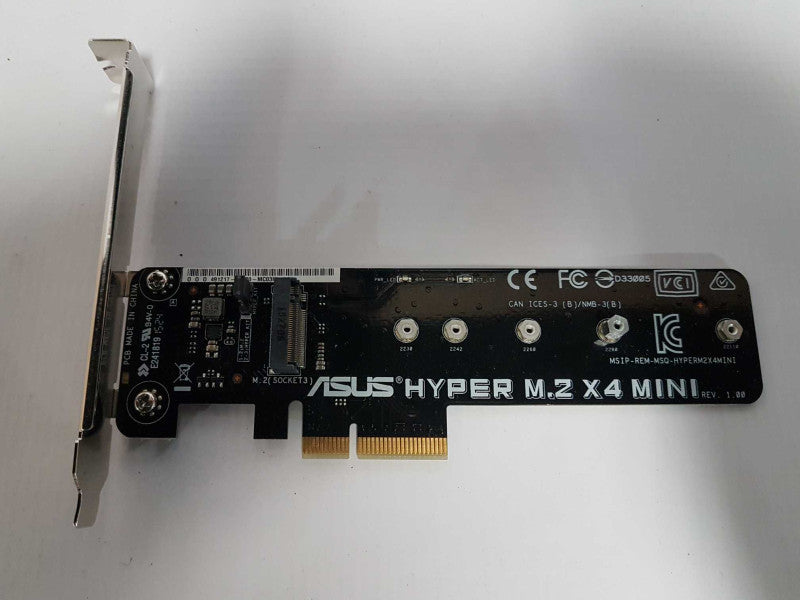 ASUS Hyper M.2 X4 MINI Card PCI-Express Adapter Full Height G8MCKC005788 #