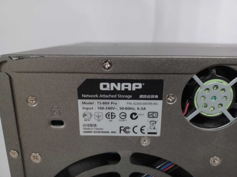 QNAP TS-869 Pro 8-Bay NAS with 3x 6TB HDDs (18TB) _