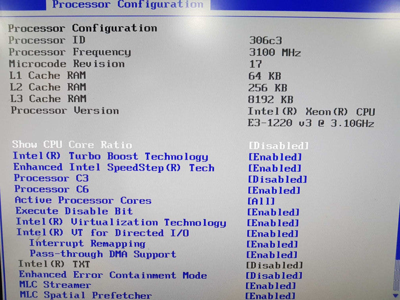 s1200RPS Custom Workstation Xeon E3-1220 V3 @ 3.10ghz / 32gb ram  #