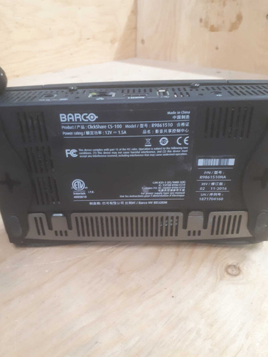 barco clickshare cs-100