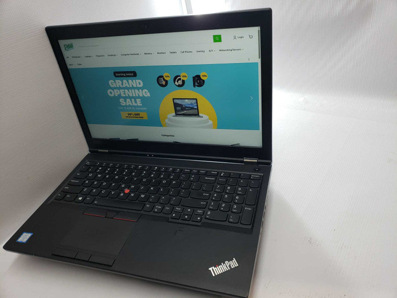 Lenovo ThinkPad P52 intel i7-8850H @ 2.60GHz 16GB Ram 256GB M.2 Quadro P1000
