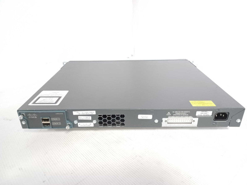 Cisco WS-C2960S-48LPS-L 48-Port Gigabit POE Managed Switch w/ C2960S-Stack Q_
