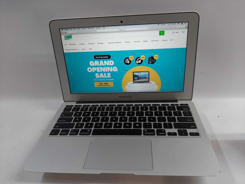 MacBook Air 11-inch Mid 2012 with Intel i5 CPU 4GB RAM & 128GB Storage
