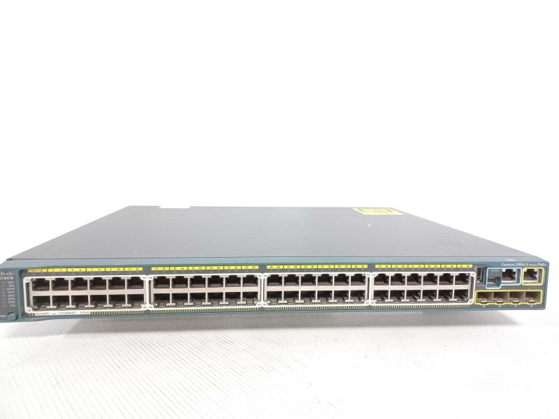 Cisco WS-C2960S-48LPS-L 48-Port Gigabit POE Managed Switch _
