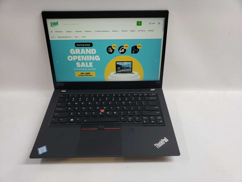 Lenovo ThinkPad T490 intel i7-8565U @ 1.80GHz / 8GB Ram / 256GB M.2