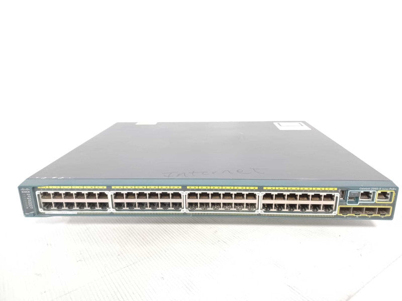 Cisco 2960-S WS-C2960S-48FPS-L V02 48-Port PoE Gigabit switch Q_