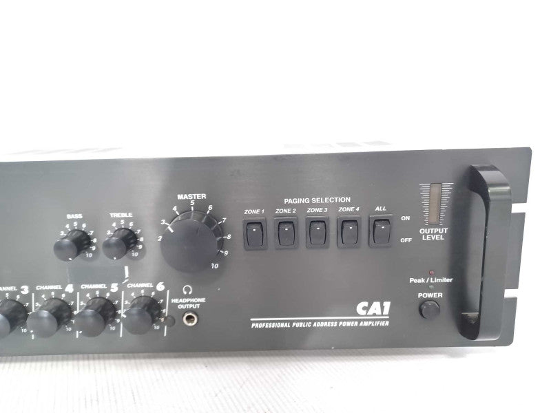 Coliseum CA1 Profesional Public Address Power Amplifier, Read _