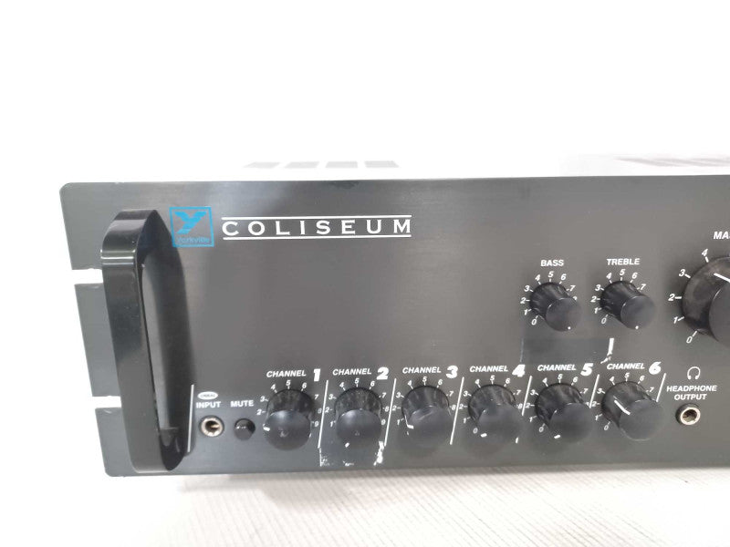 Coliseum CA1 Profesional Public Address Power Amplifier, Read _