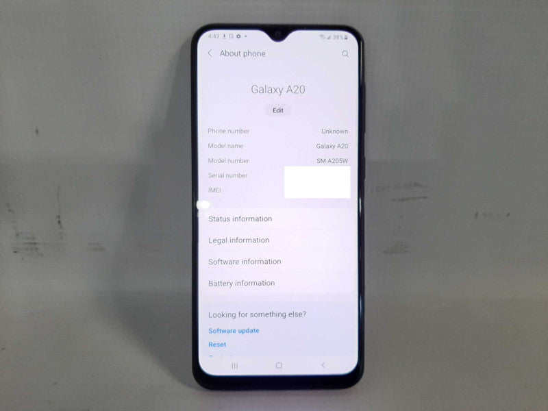 Samsung Galaxy A20 32GB  $