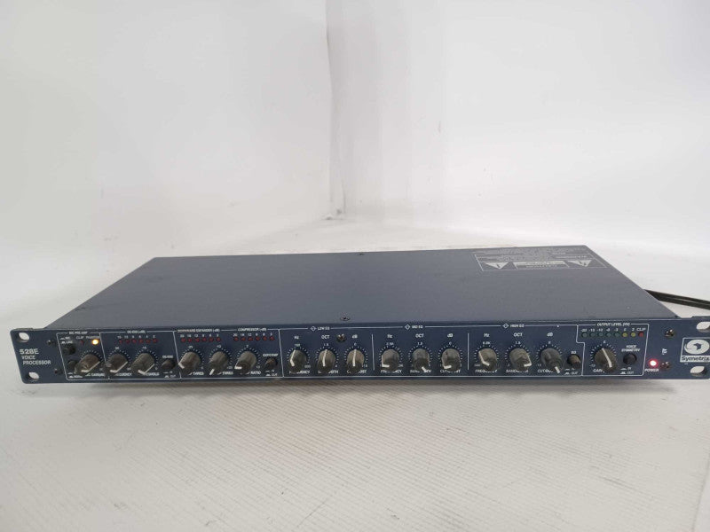Symetrix 528E Rack Mount Voice Processor, Read _