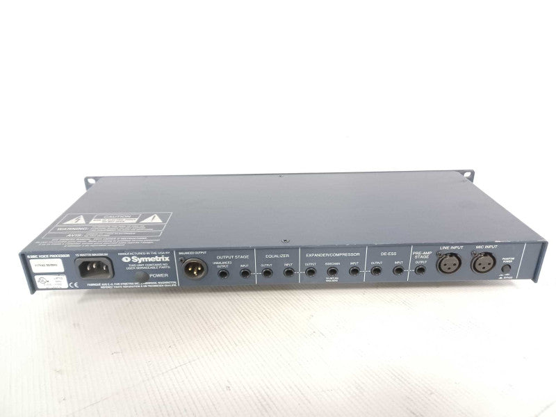 Symetrix 528E Rack Mount Voice Processor, Read _
