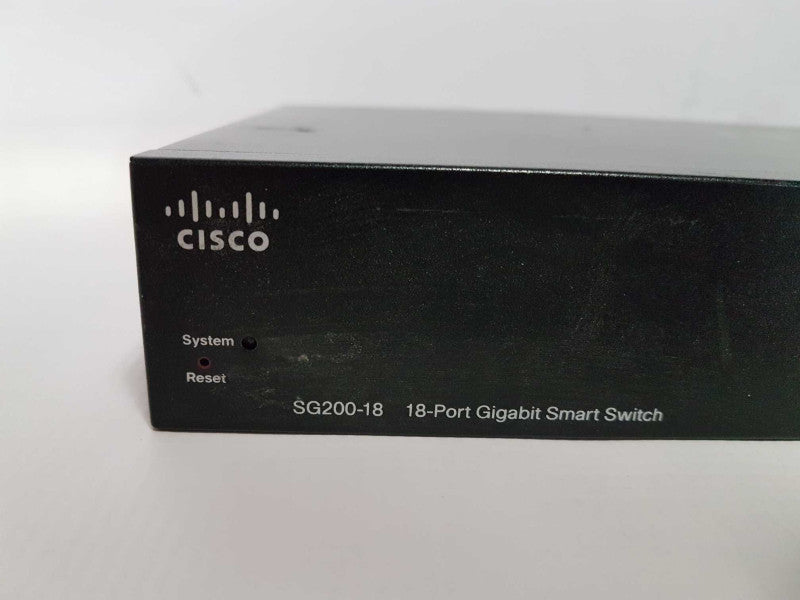 Cisco Sg200-18 18x port gigabit smart switch  #
